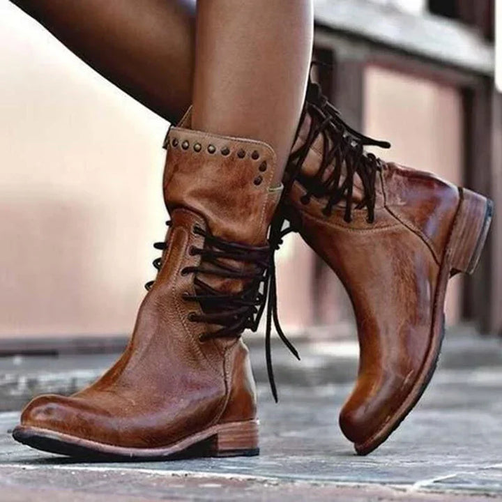 Brielle™ | Stylish Leather Boots