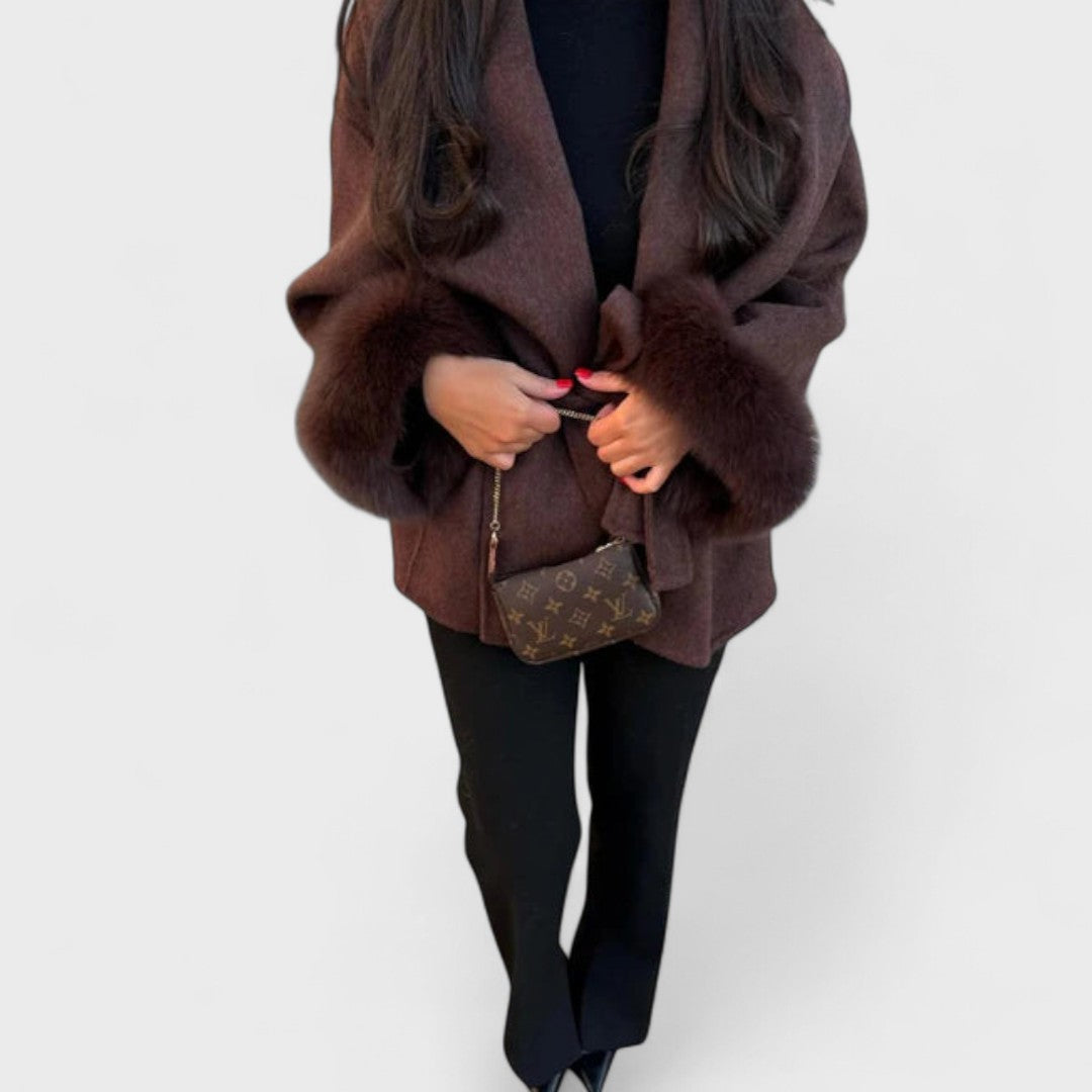ALTHEA™ | Elegant Faux Fur Coat